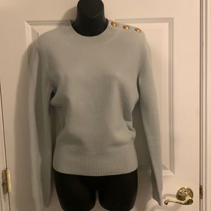 Cashmere Tory Burch sweater.